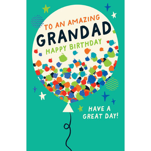 Picture of TO AN AMAZING GRANDAD HAPPY BIRTHDAY CARD